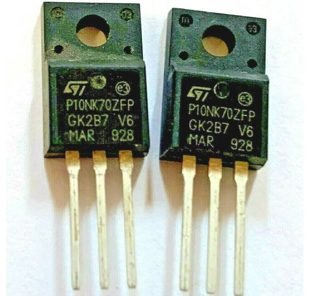 

Транзистор P10NK70ZFP STP10NK70ZFP 10A 700V TO-220