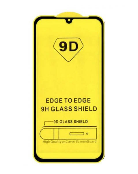 

Защитное стекло Full Cover 9D на Xiaomi MI 9 Black, Черный