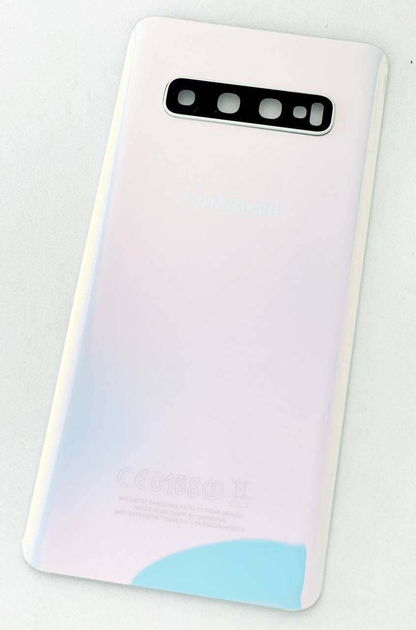 

Задняя крышка для Samsung G973 Galaxy S10, белая, оригинал