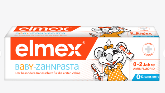 

Детская зубная паста Elmex от 0 до 2 лет 50 мл 8718951378551