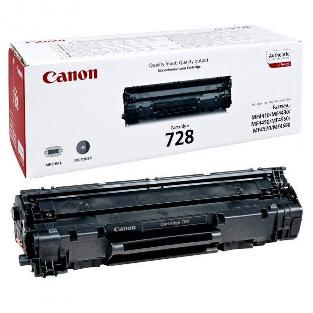 

Картридж Canon 728 Оригінальний з Заправкою