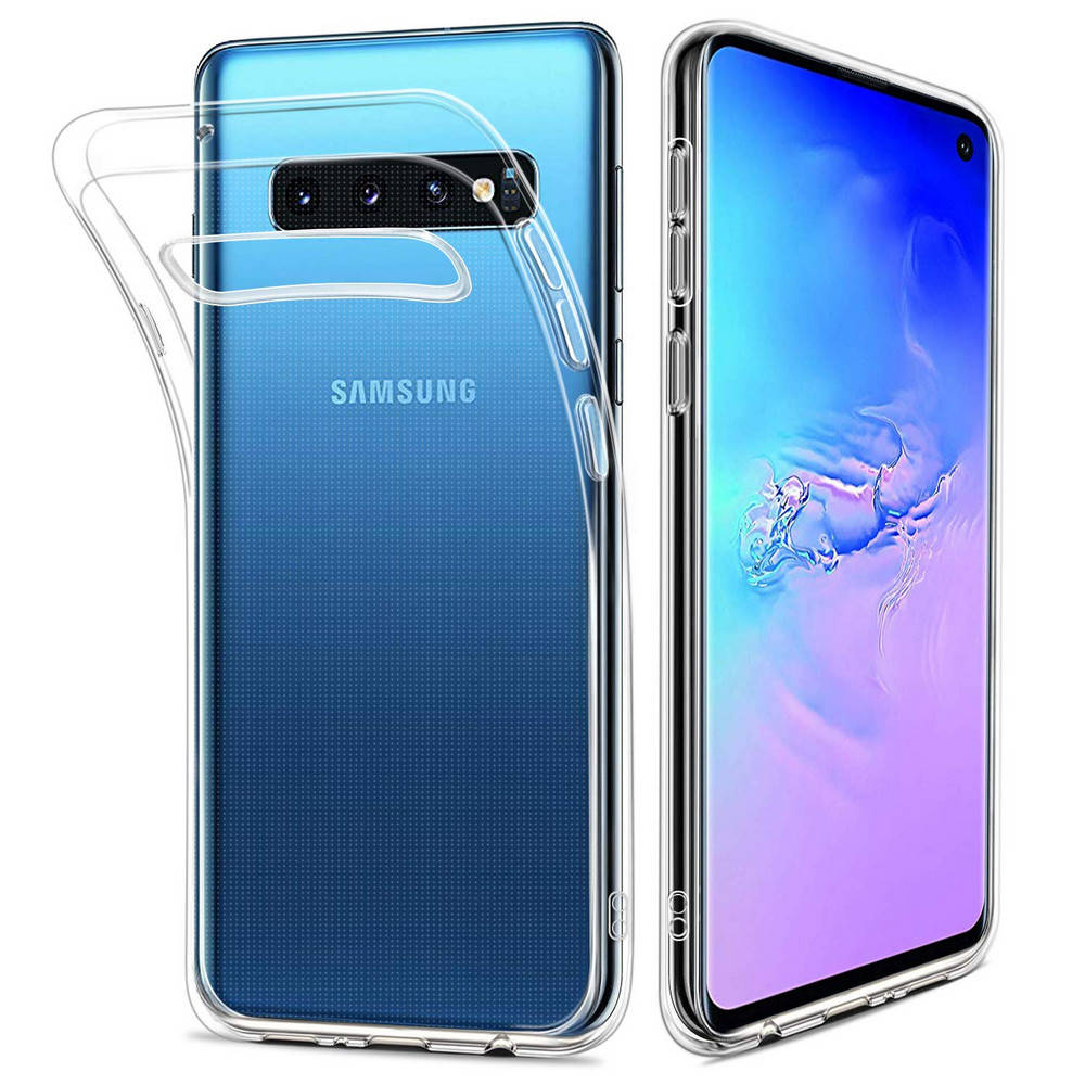 

Прозрачный Чехол OneCam Samsung Galaxy S10 (ультратонкий силиконовый) (Самсунг С10)
