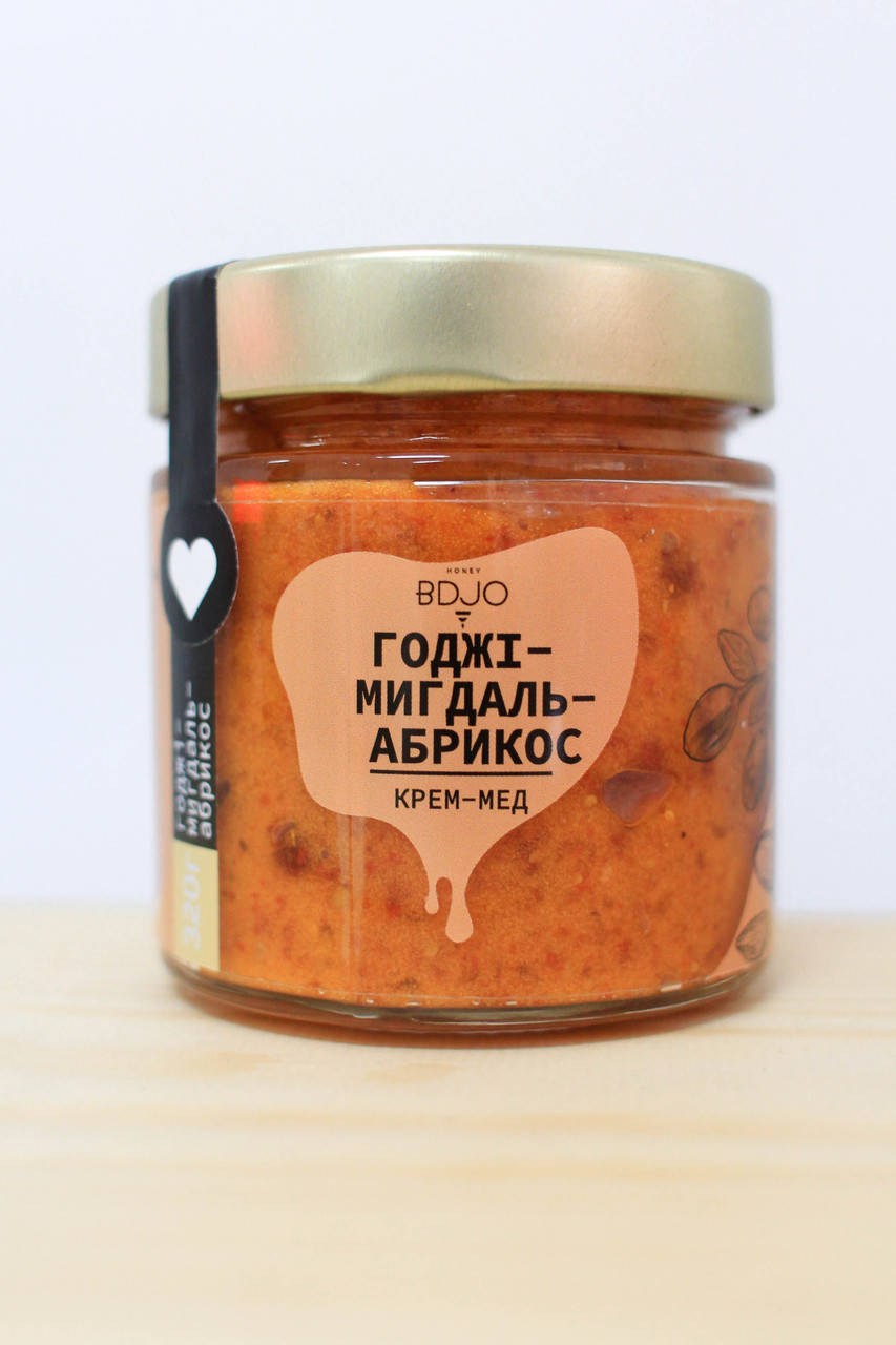 

Крем-мед ГОДЖИ-МИНДАЛЬ-АБРИКОС