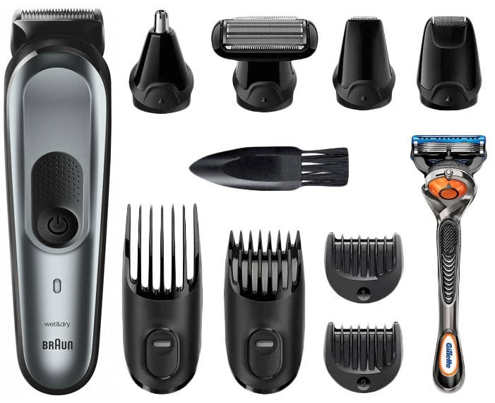 

Набор для стрижки BRAUN MGK7221 + бритва Gillette