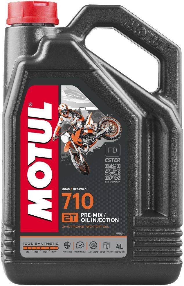 

Масло для 2-х тактных двигателей Motul 710 2T (4L)
