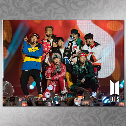 

Плакат K-Pop BTS 402