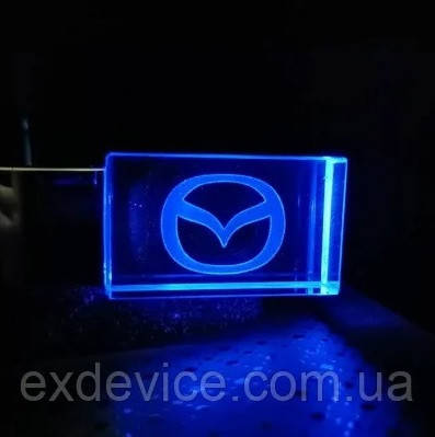 

Флешка с логотипом Mazda Мазда 32 Гб в подарочной коробке, Синий