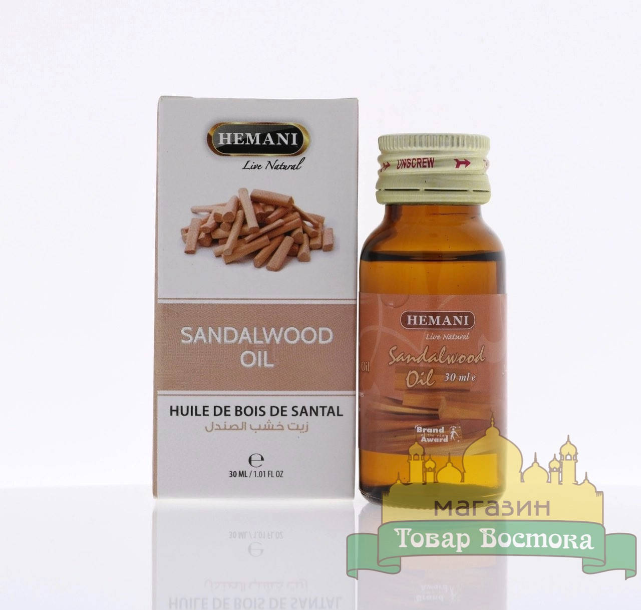 

Сандаловое масло Hemani Sandal Oil (30 мл)