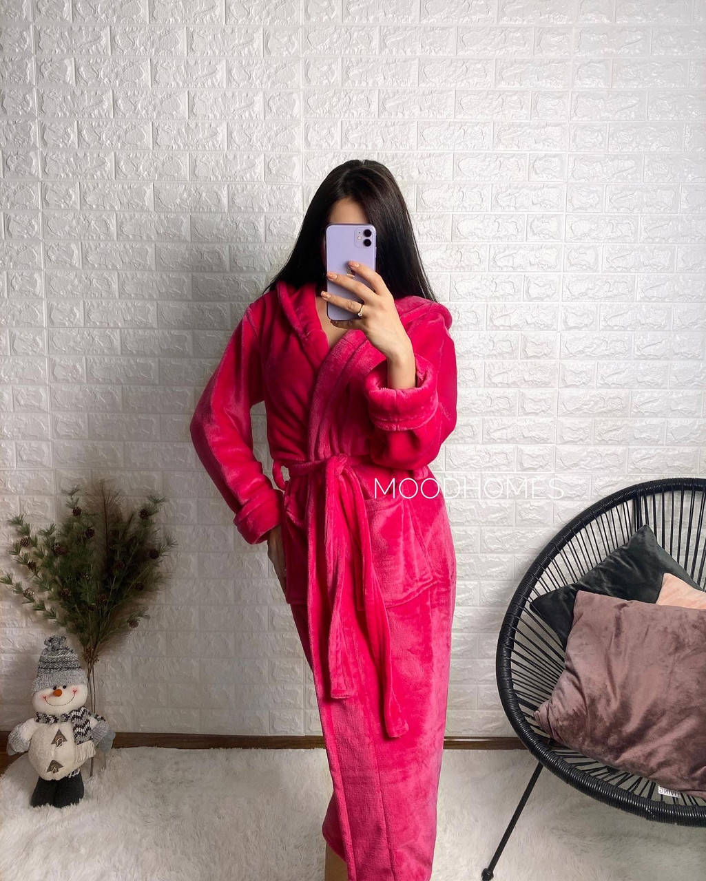 

Халат женский длинный Батал 2XL