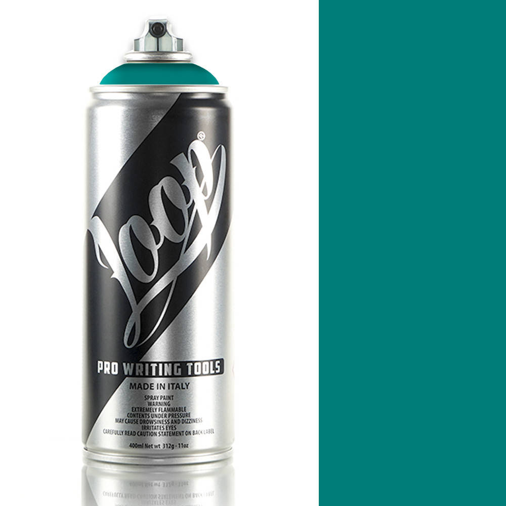 

Аэрозольная краска Loop 253 Brescia 400ml, Бирюзовый