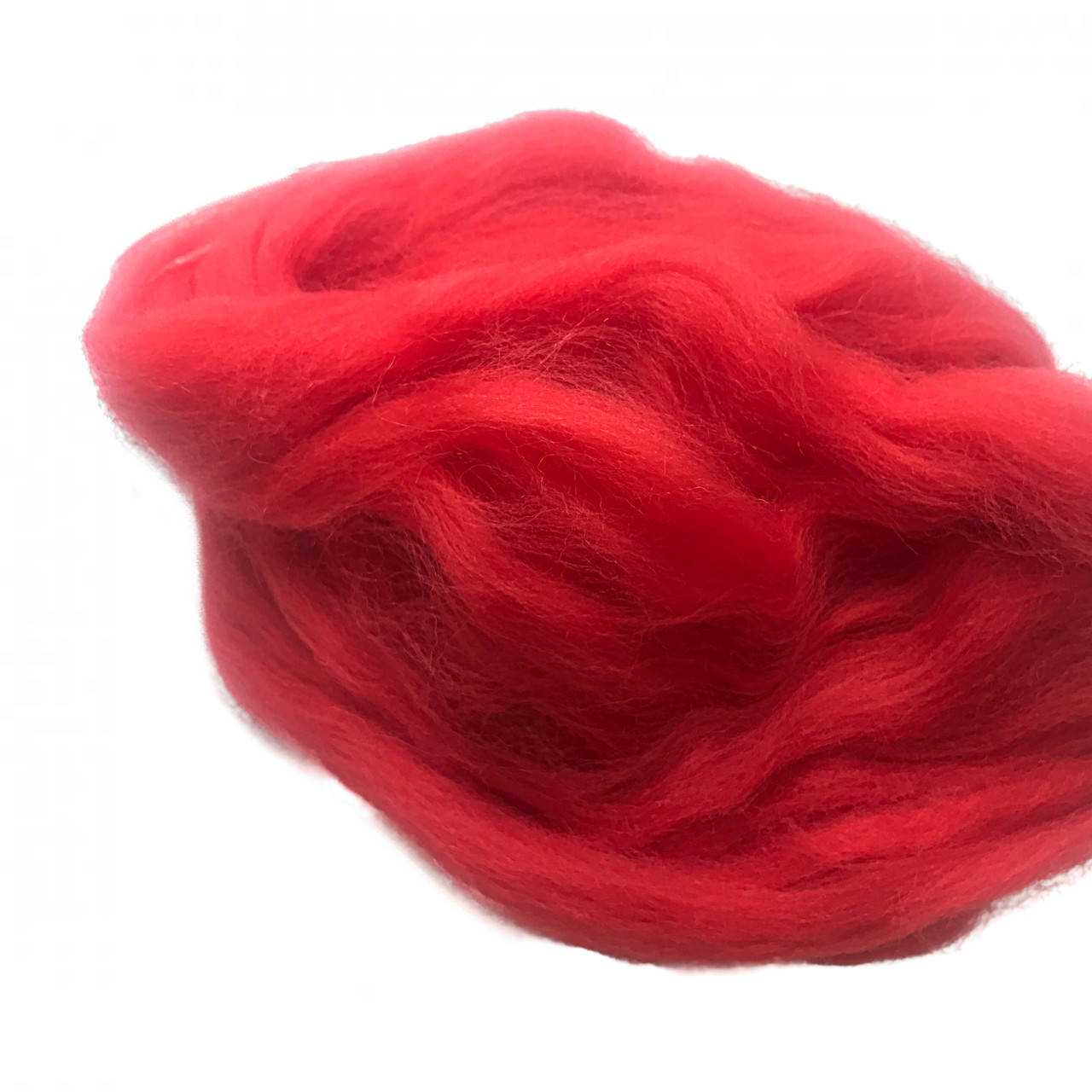 

Шерсть для валяния красная, 25 г, Красный