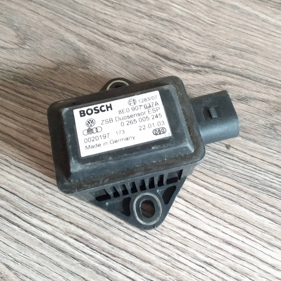 

Датчик поперечного ускорения ESP Audi 8E0907637A 0265005245