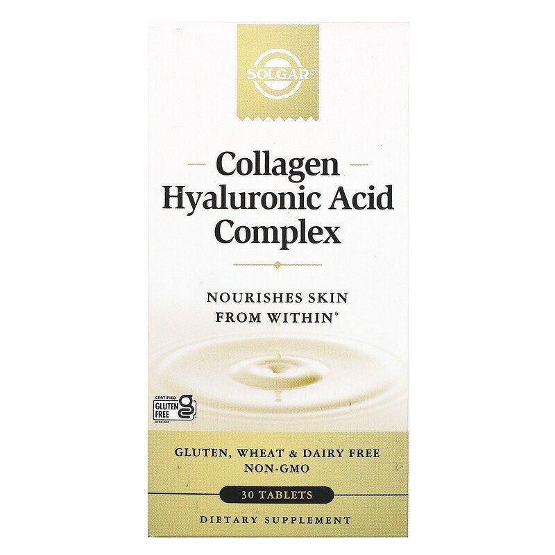 

Гиалуроновая кислота SOLGAR "Hyaluronic Acid" 120 мг (30 таблеток)
