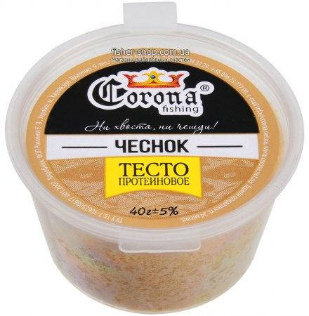 

Тесто протеиновое Corona Чеснок 40г