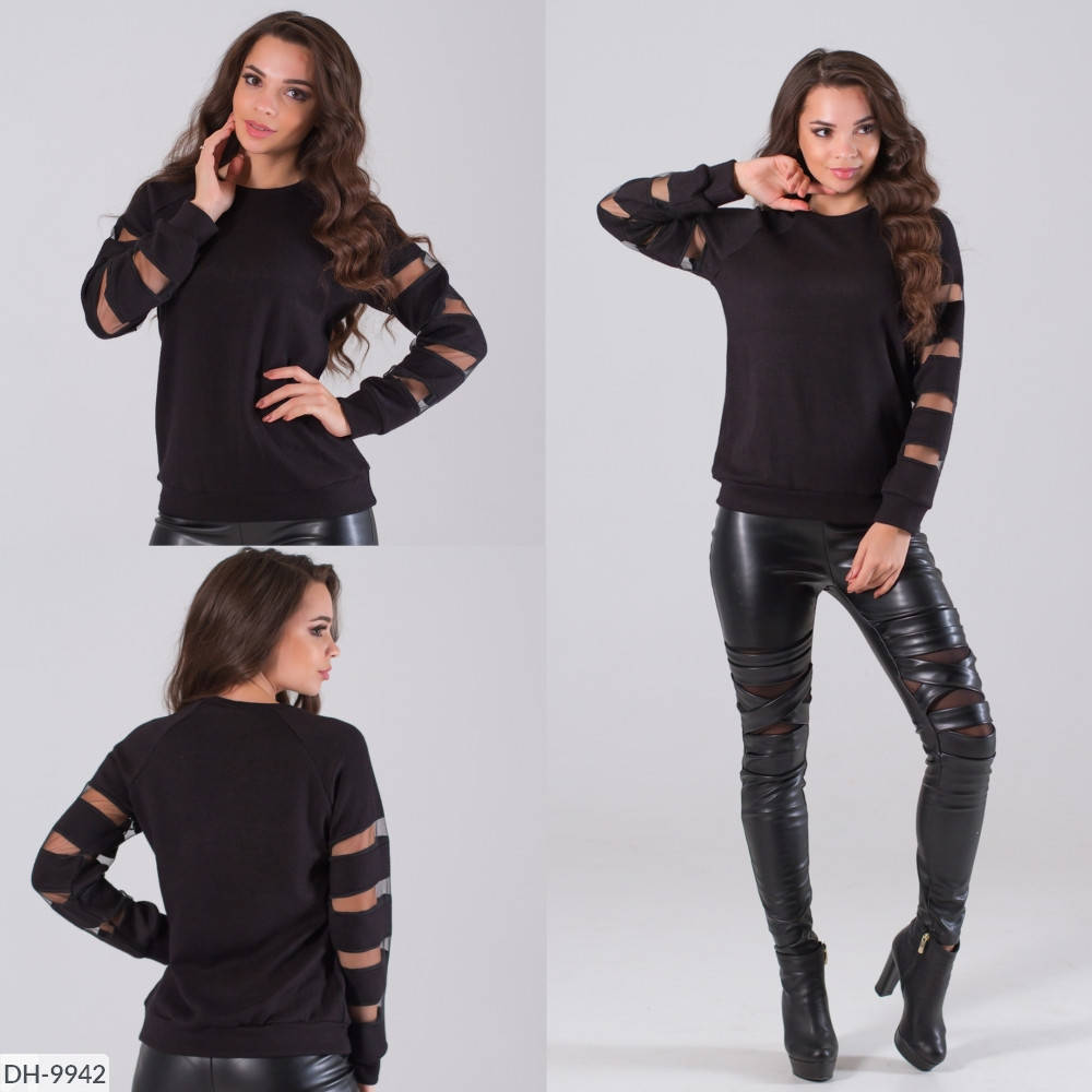 

Свитер ангора, Черный