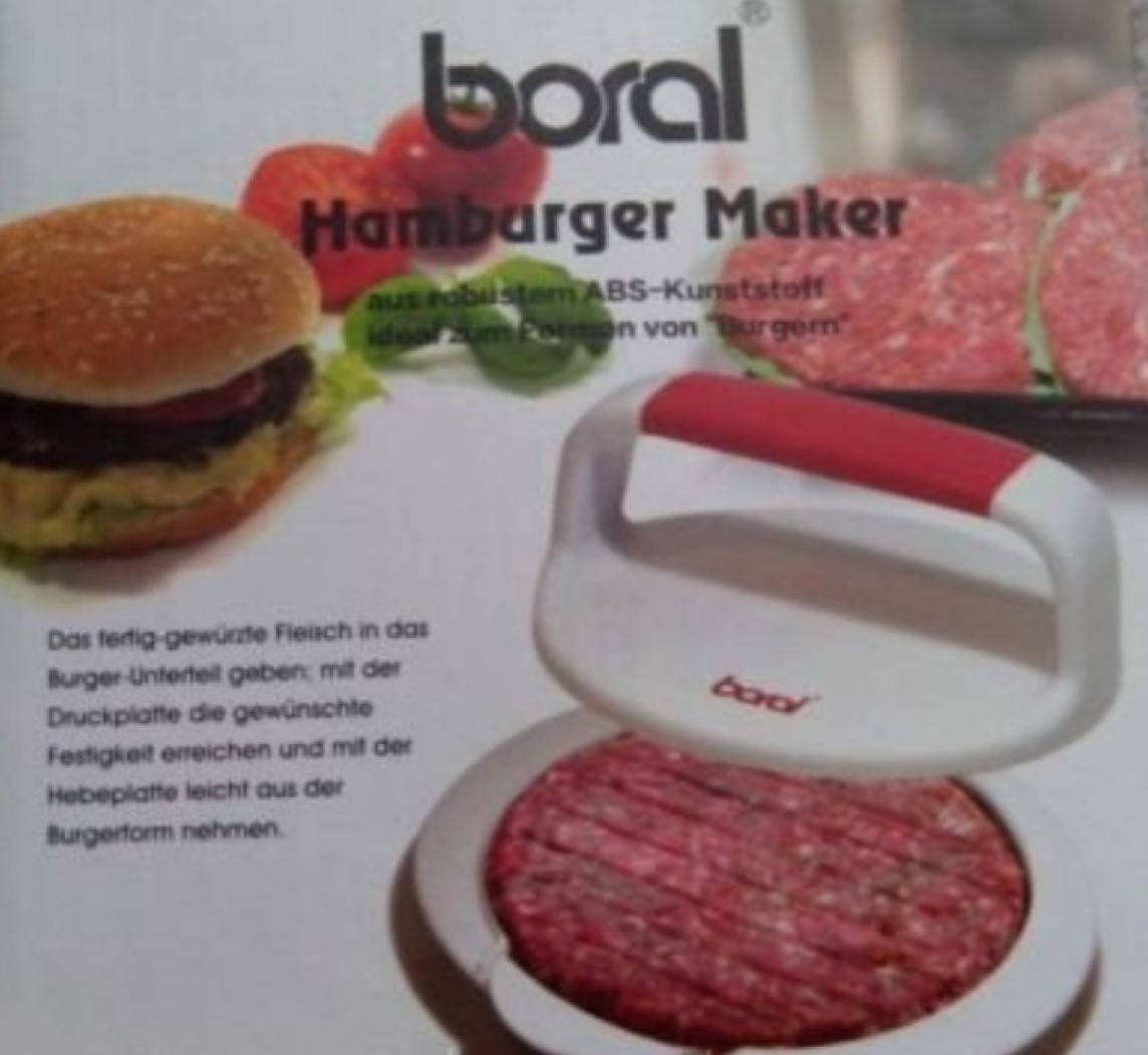

Пресс форма для котлет гамбургеров Boral Hamburger Maker s