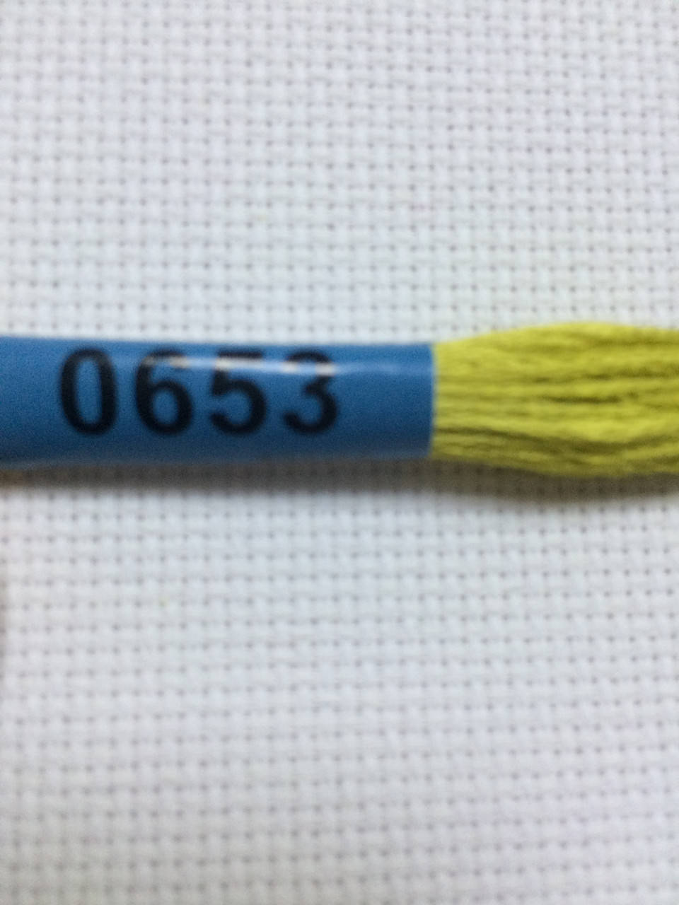 

Вышивальные нитки Мулине Гамма 0653, цвет салатный