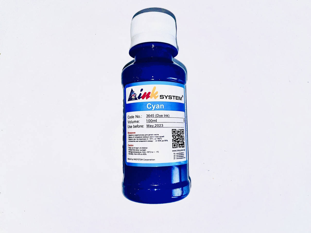 

Фоточернила INKSYSTEM Cyan 100 мл (Южная Корея)