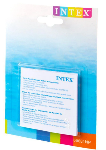 

Ремкомплект для надувных изделий самоклейки 7х7 см, 6 шт, Intex, 59631