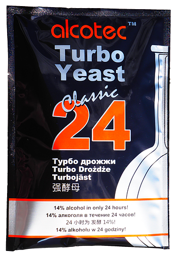 

Турбо дрожжи Turbo Yeast Classic 24 (ORIGINAL)
