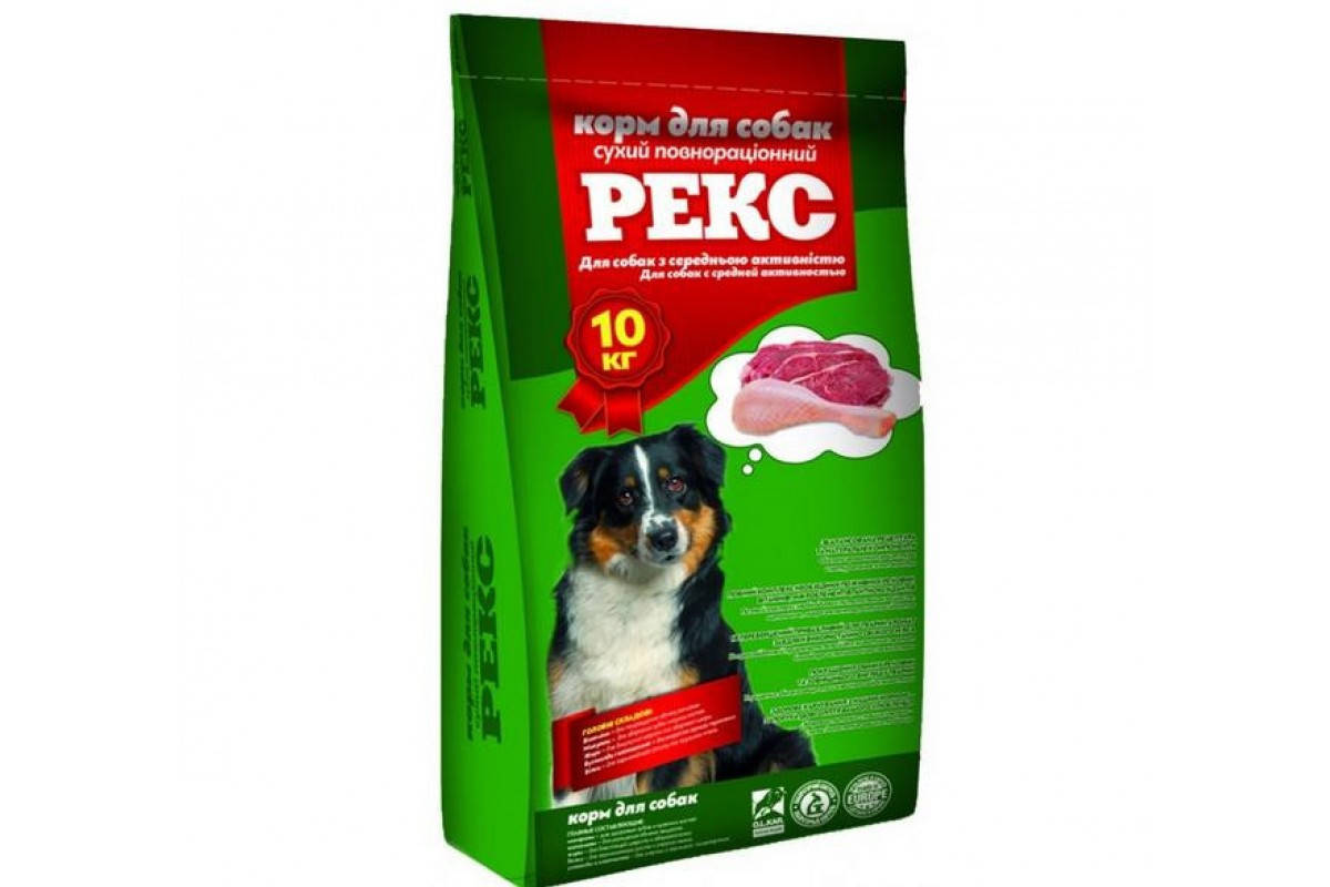 

"Рекс" корм для собак СТАНДАРТ, 10кг