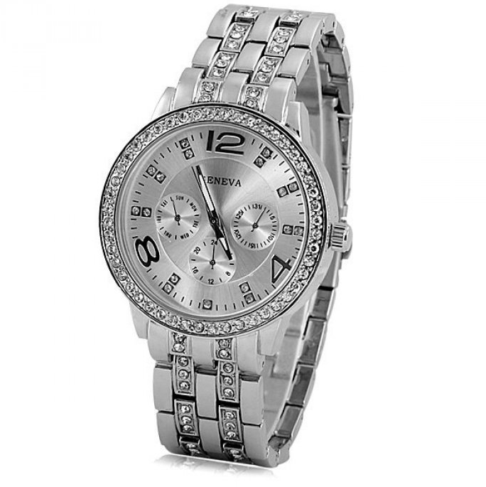 

Наручные часы женские с ремешком , Женские серебряные стрелочные часы