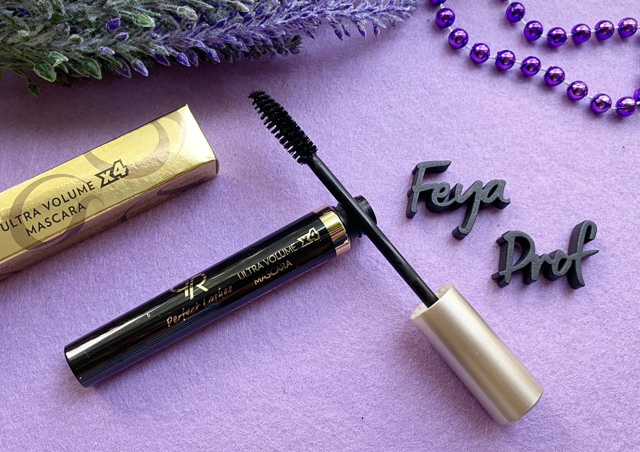 

Тушь для ресниц Golden Rose Perfect Lashes Ultra Volume X4 Mascara, Черный