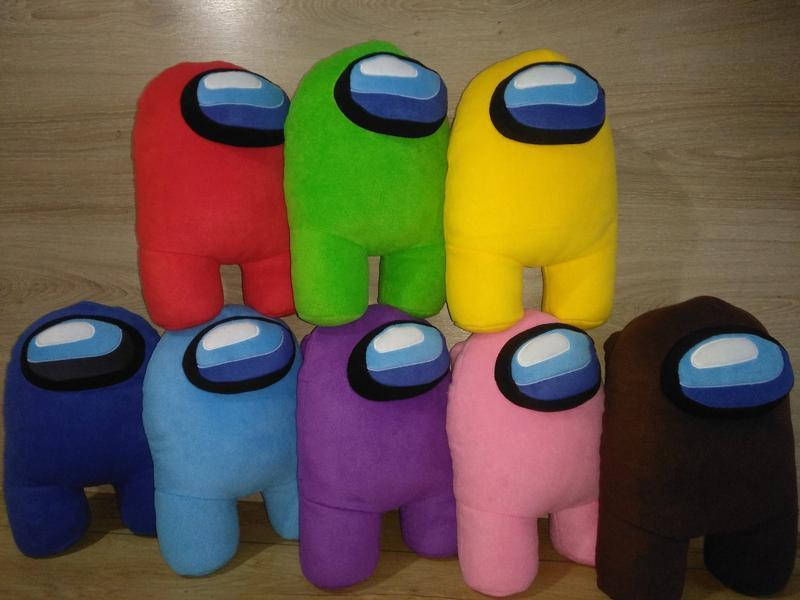 

Мягкая игрушка Космонавт Амонг Ас, Among Us,Амонги , 30 см