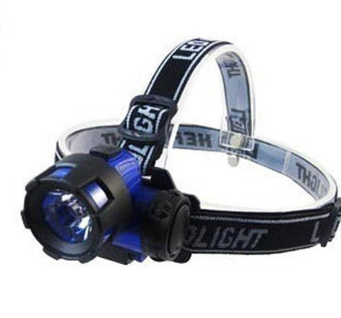 

Фонарик на голову Headlamp, Черный