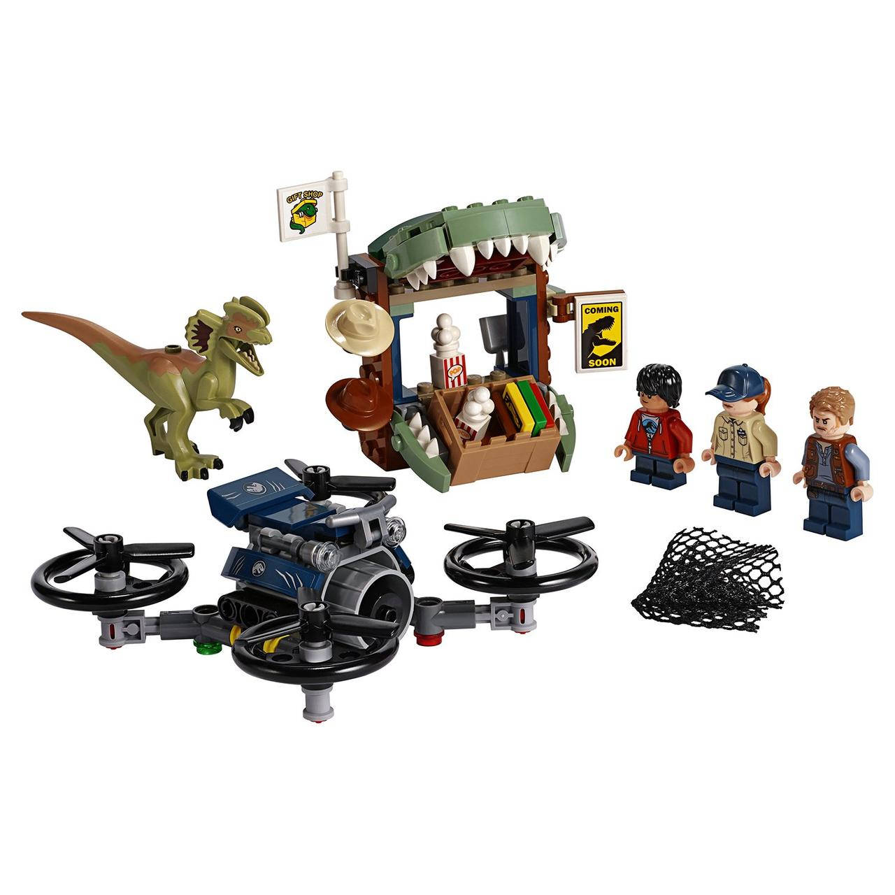 

Lego Jurassic World Побег дилофозавра 75934