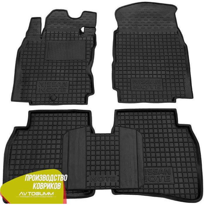 

Авто коврики в салон Nissan Note 2005+ / Ниссан Ноте, Черный