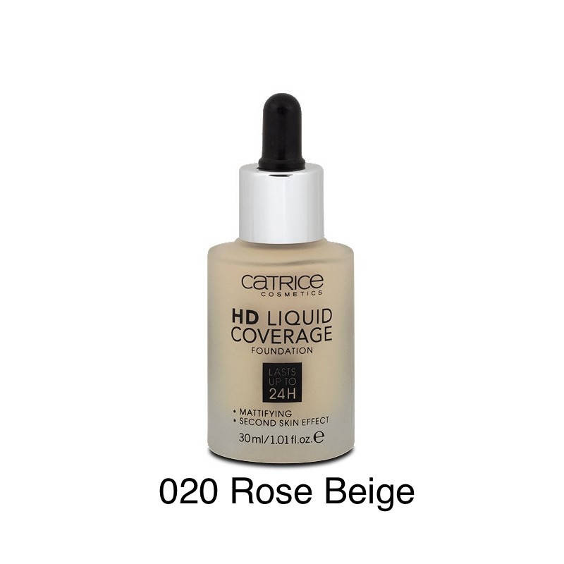 

Тональный крем CATRICE HD Liquid Coverage Foundation 020 Rose Beige