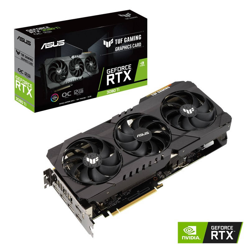 

Видеокарта ASUS TUF-RTX3080TI-O12G-GAMING