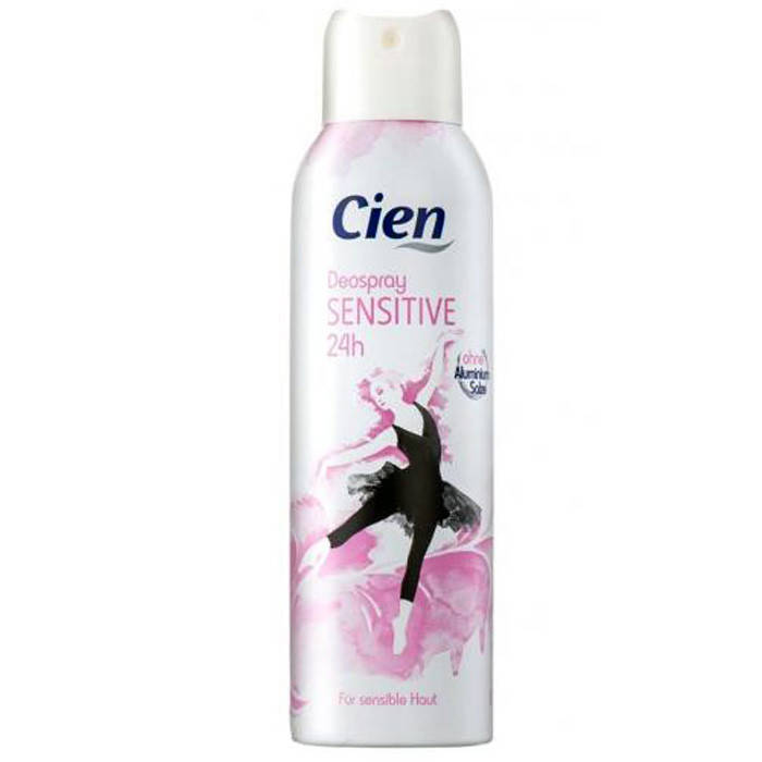 

Дезодорант для женщин Cien Sensitive 200 мл