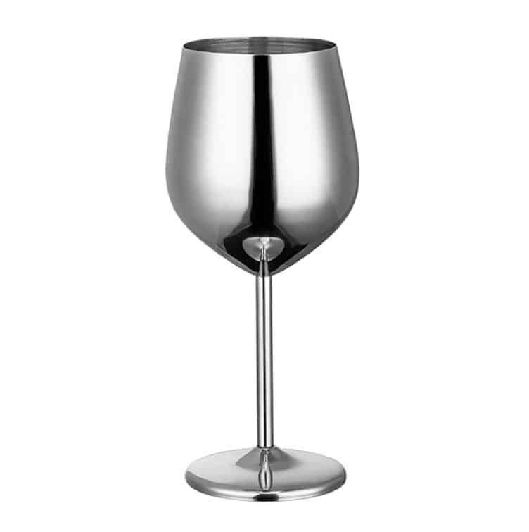 

Бокал для вина REMY-DECOR серебро из нержавеющей стали