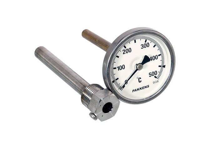 

Термометр для духовки Pakkens со штуцером L=109 мм, D=63 мм (0-500°C)