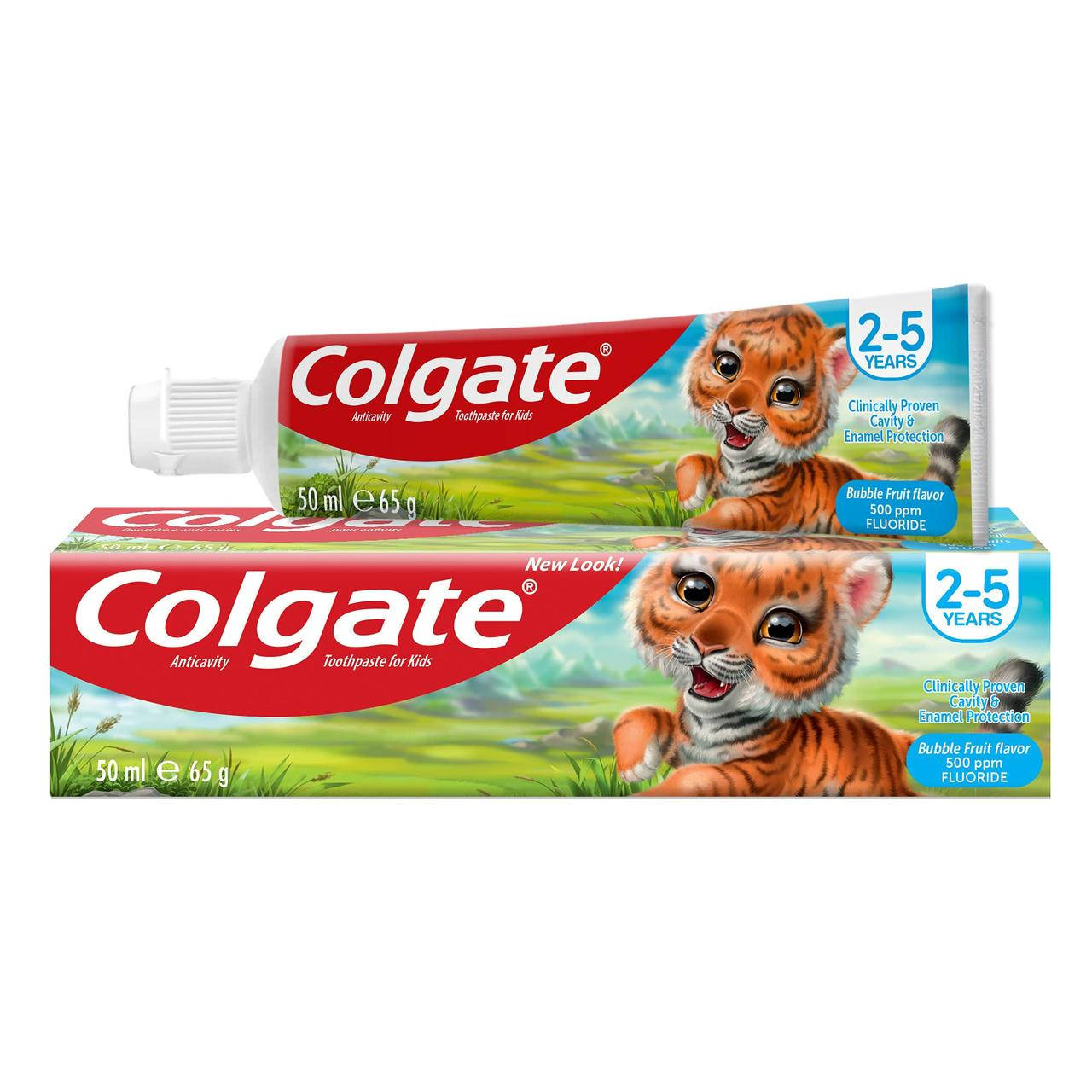 

Детская зубная паста Colgate Bubble Fruit 2-5 лет 50 мл (6920354812866)