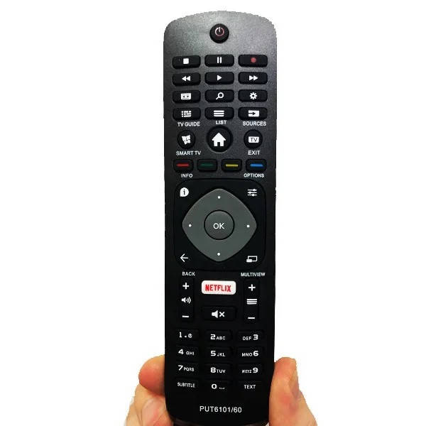 

Пульт для телевизора Philips 49PUT6101/60, Черный