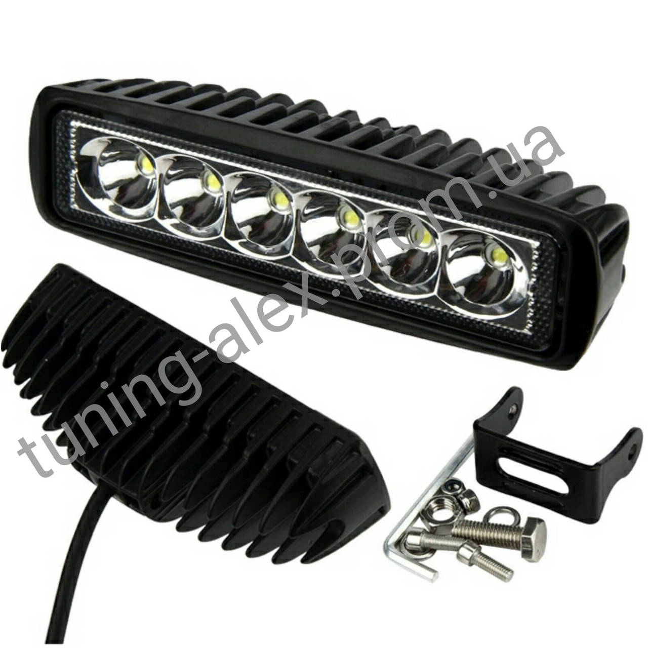 

Led Фара 18 W Premium Дальний свет., Белый