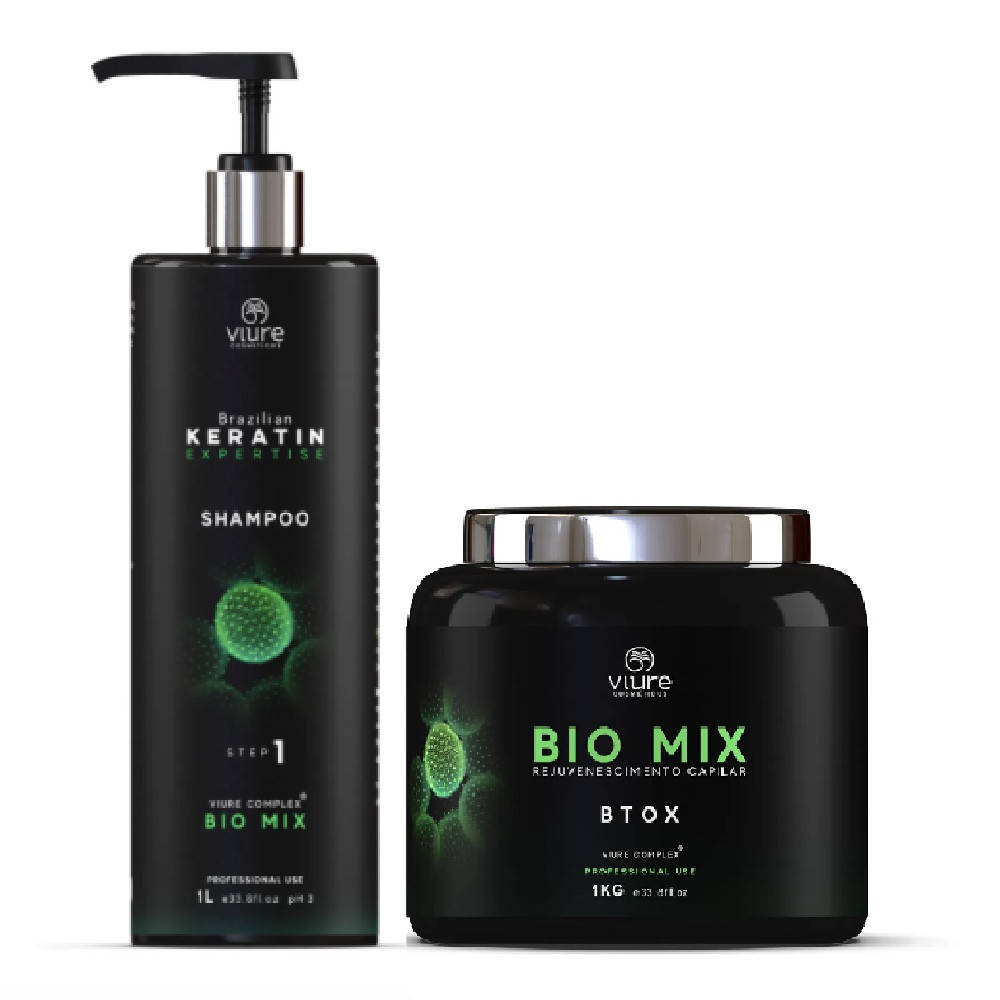 

Ботекс для волос Vitaker VIURE Btox Biomix набор 2х200 мл