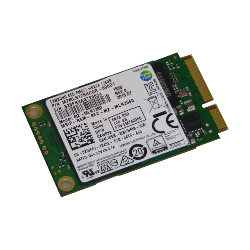 

Накопитель SSD 128GB Samsung PM871 mSATA TLC (MZMLN128HCGR) OEM