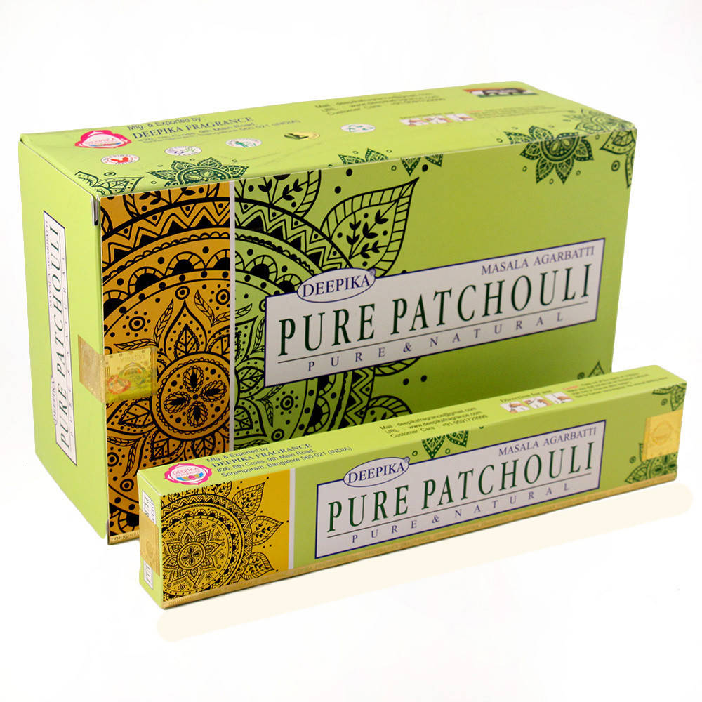 

Аромапалочки Чистый Пачули (Pure Patchouli, Deepika), 15 грамм