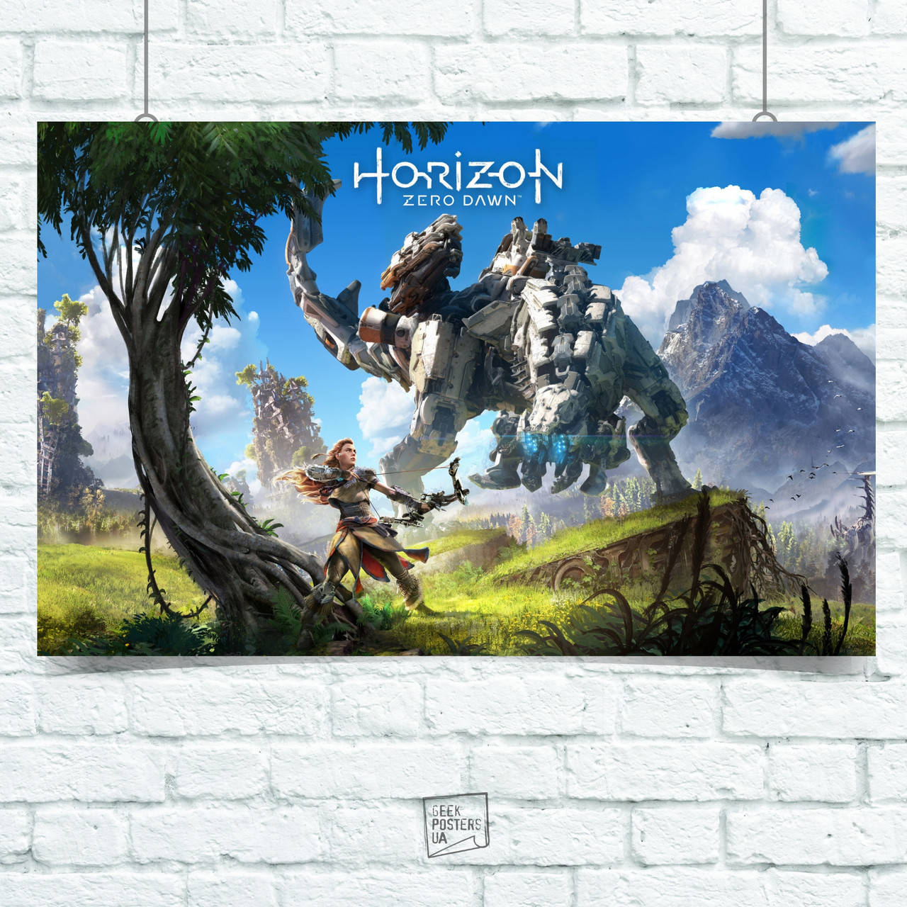 

Постер Horizon Zero Dawn. Размер 60x85см (A1). Глянцевая бумага