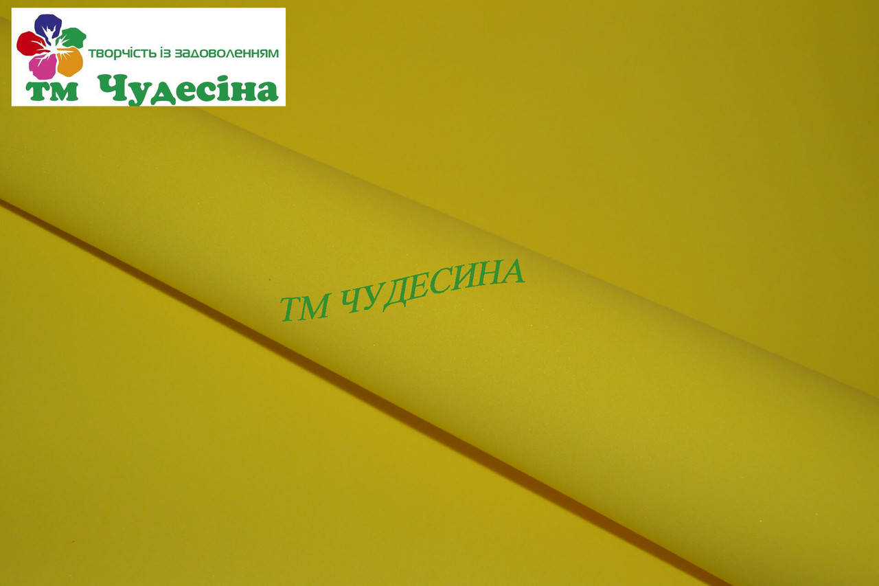

Фоамиран Иранский 06 - Темно-желтый (теплый) 60*70 см