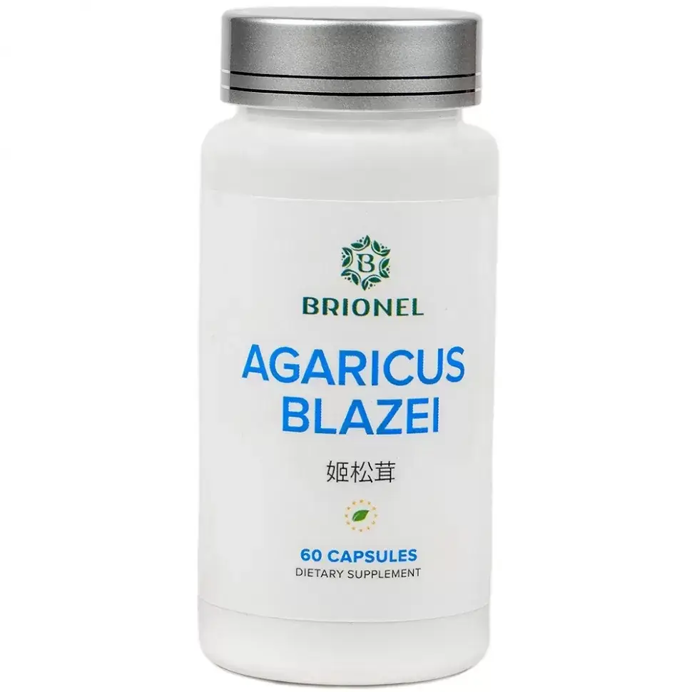 

Экстракт гриба Агарик Брионель, Agaricus Blazei Brionel, 60 капсул, 500 мг