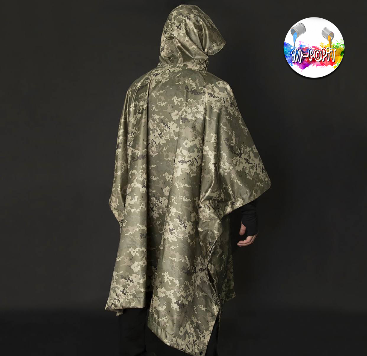 

Армейский плащ-дождевик, тактический, непромокаемый