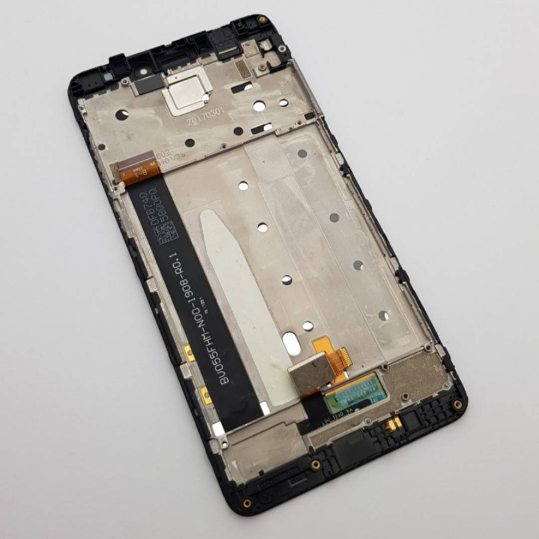 

Дисплей Xiaomi Redmi Note 4X MTK модуль черный Сервисный оригинал с разборки
