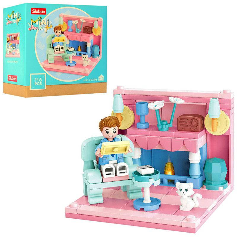 

Конструктор SL Кукольная комната М38-В0757B, 116 деталей