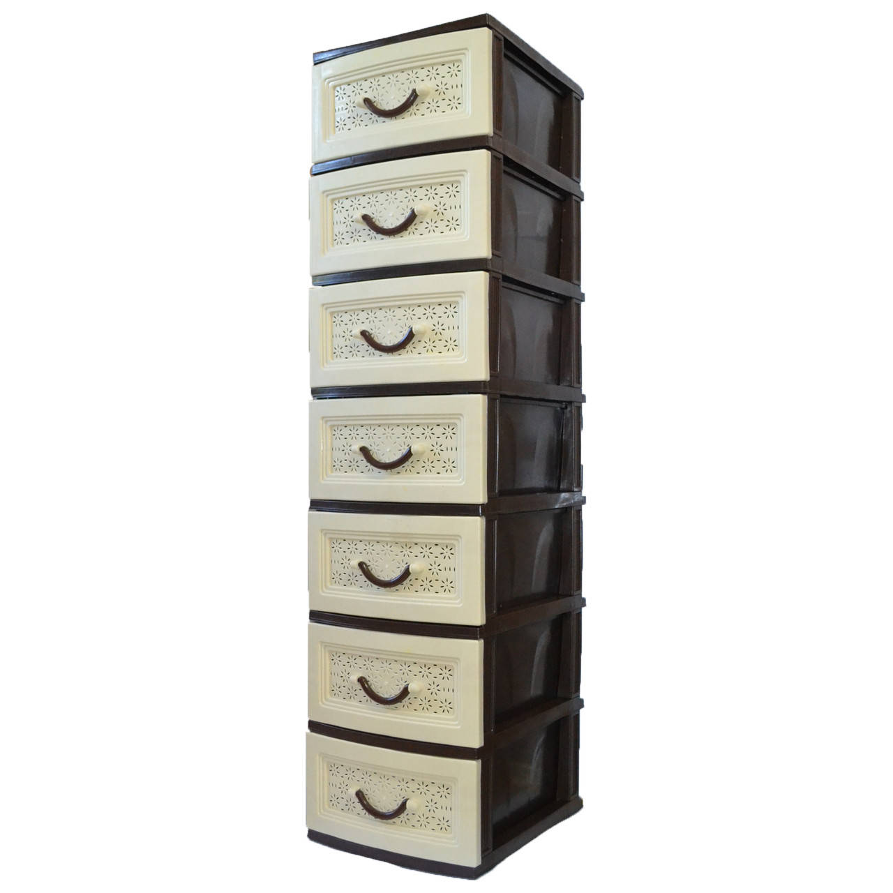 

Комод пластиковый Life 7 ящиков. 142х36х41