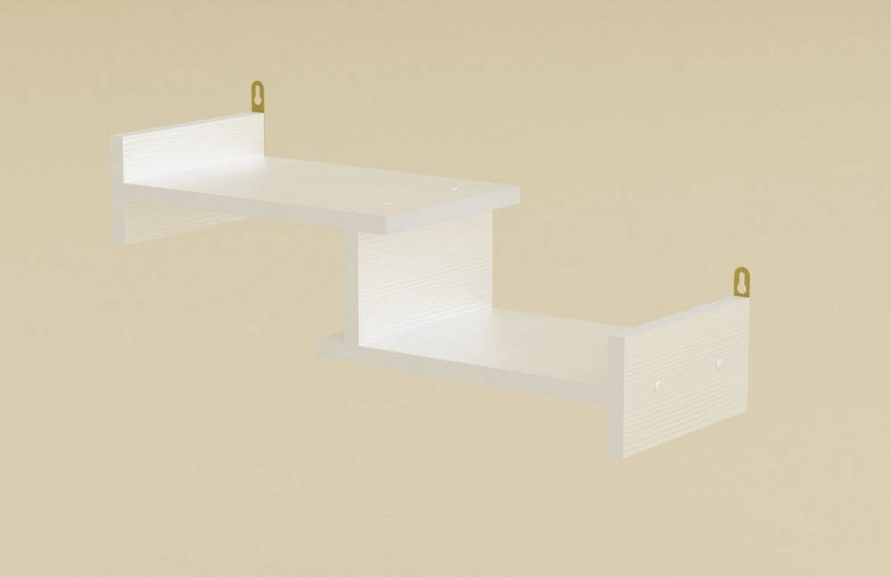 

Полка навесная П - 13 белый